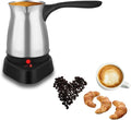 Electric Turkish Coffee Maker 600ml Stainless Steel 6 Cups Multifunctional