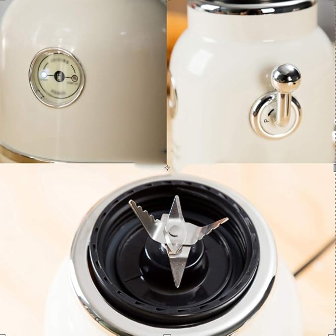 Juice Blender Retro Fruit Juicer Baby Food Milkshake Mixer Multifunction Juice Maker Machine Portable Fruit Blender