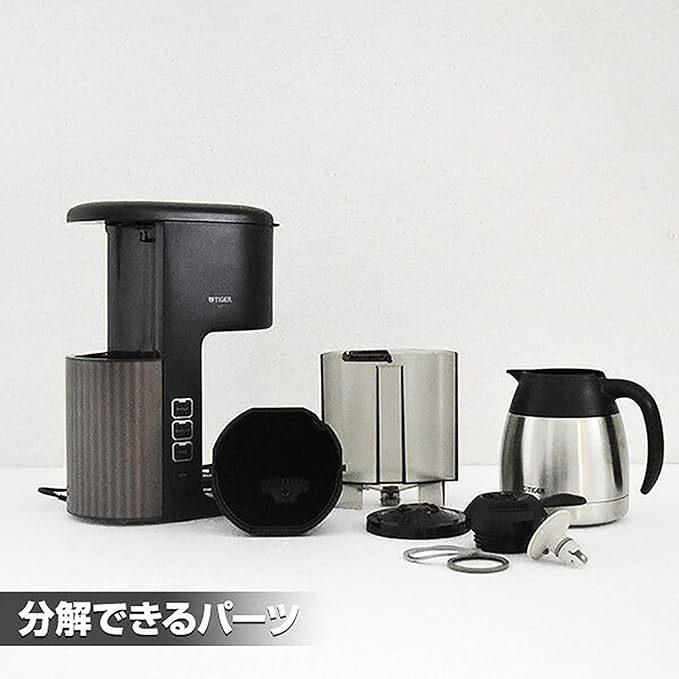 TIGER microcomputer coffee maker cafe black eight glasses for ACE-S080KQ