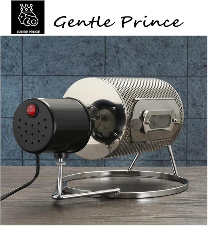 Gentle Prince #APGP01 304 Stainless Steel Household Coffee Machine Small Household Grains Beans Peanuts Nuts Coffee Beans Baking Machine (110V~220V)