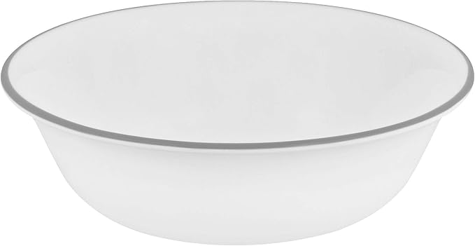 Corelle Mystic Gray Chip and Break Resistant Dinner Set for 4 Person Grey 12-Piece