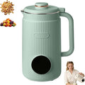 Nut Milk Maker Machine 8 in 1 Soy Milk Maker with 12 Hour Timer Keep-Warm Function Self Cleaning Automatic Plant Based Milk Maker Blender for Almond Oat Coconut Juice Cream (Green)