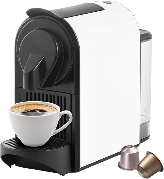 Coffee Machine Espresso Machine 800ml Removable Water Tank ODE Italian Pump 20 Bar Domestic Fully Automatic Compact Grinder and Capsule Maker
