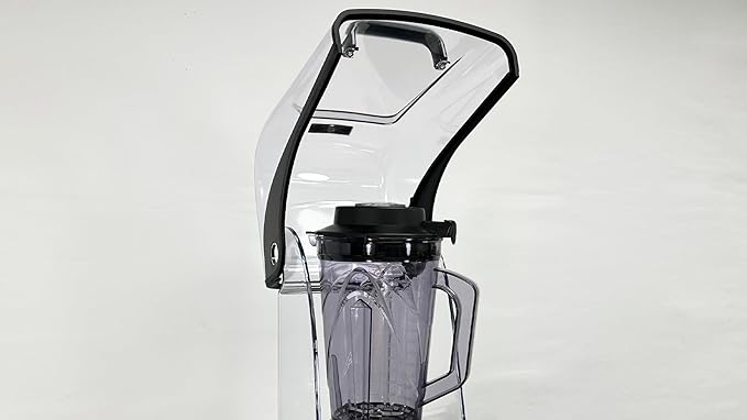 Professional Soundproof Blender 4000ml Jar 1400W Motor 8 Function Settings with LED Display Black HS-213 ETL