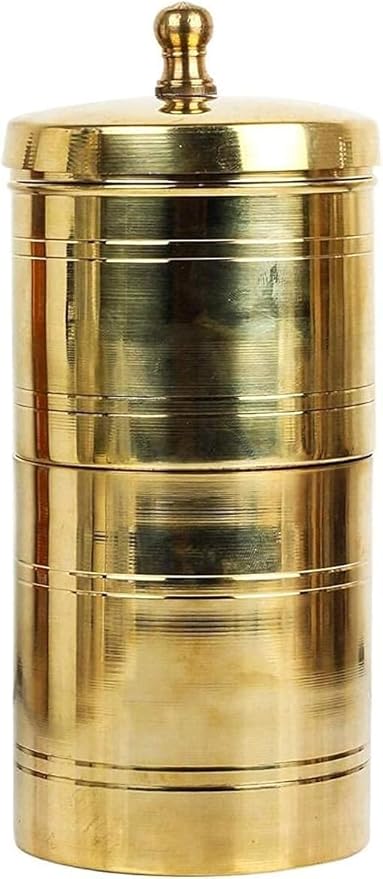 Coffee Maker BrassSouth Indian Filter Coffee Maker/Coffee Drip Maker/Coffee Drip Maker 150ML (2 to 3 cup Coffee)