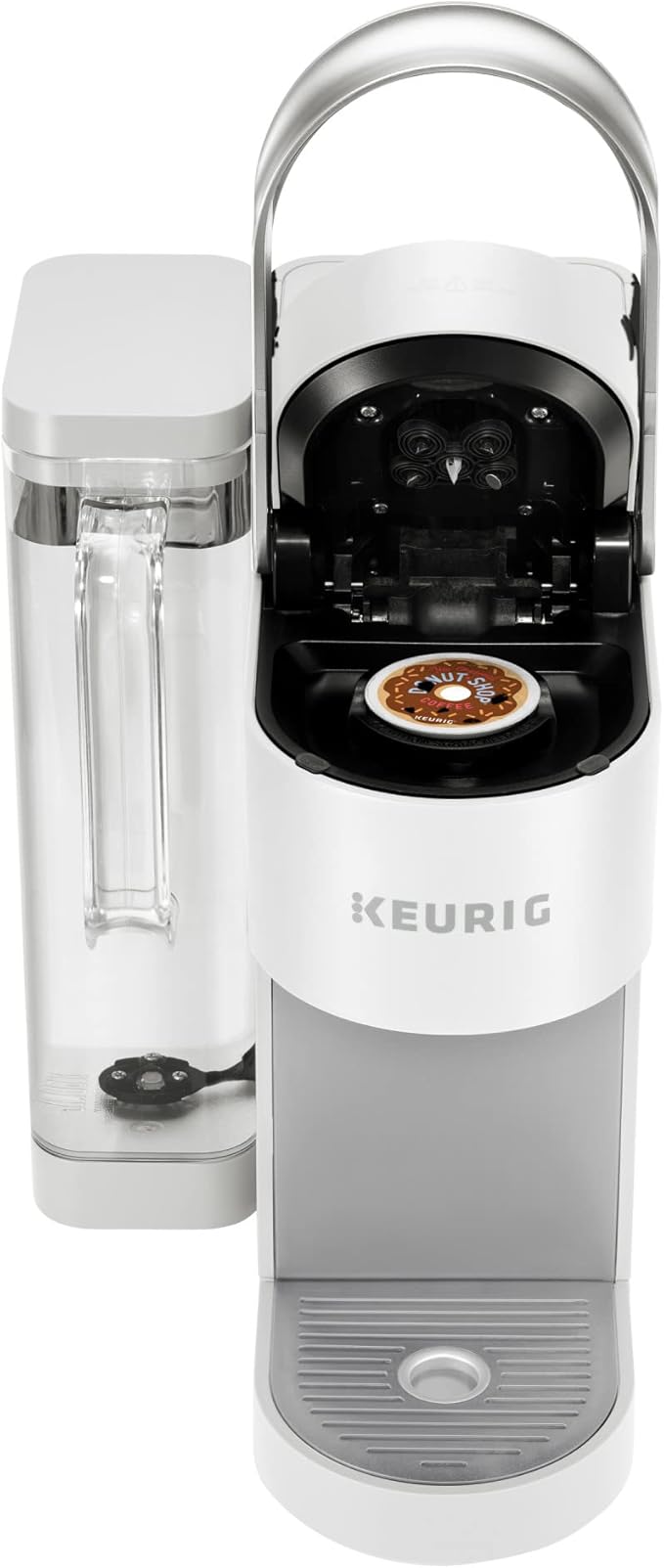 Keurig K-Supreme SMART Single Serve Coffee Maker With WiFi Compatibility 4 Brew Sizes And 66oz Removable Reservoir Compatible with Alexa White
