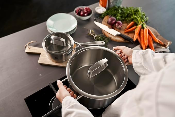 Zwilling Cookware Set Vitality 5 Parts Stainless Steel Silver 48 x 38 x 28 cm