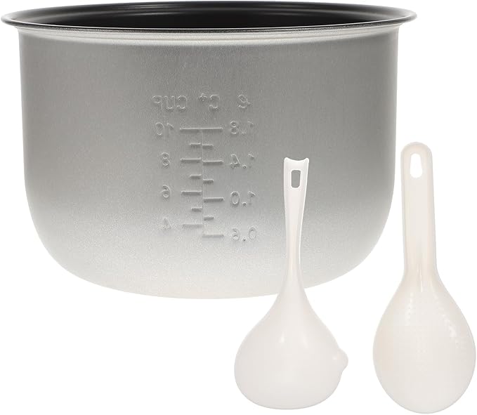 Rice Cooker 10 Cup Rice Cooker Inner Pot Replace Liner Nonstick Cooking Pot Inner4.5Qt Aroma