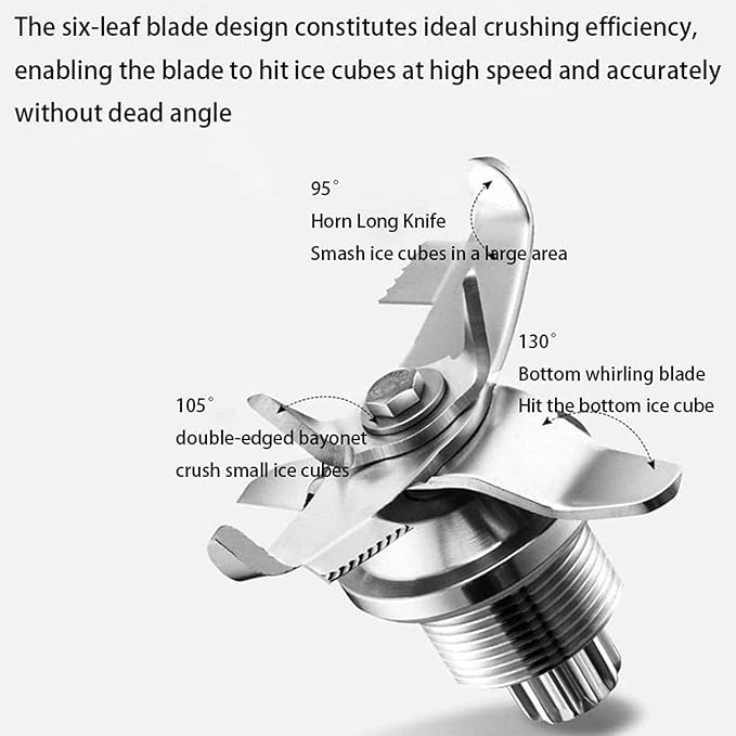 Commercial Blender Smoothie Maker 2L Electric Stand Mixer 17000rpm Blade Ice Crusher with Sound Enclosure 5 Presets Silent Broken Wall Cooking MachineFor Smoothie Fruits