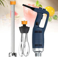 Multi-Functional Portable BlenderCommercial Handheld Blender High Power Continuously Variable Speed Stainless Steel Blades Suitable For Soups Sauces Mashed Potatoes Cream etc.
