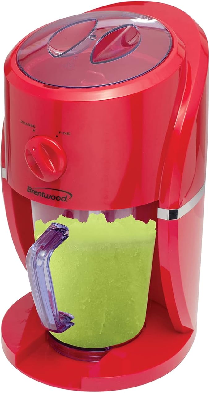 Brentwood TS-1425R TS-1425R 45-Watt Margarita and Frozen Drink Machine (Red)