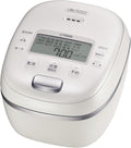 TIGER JRI-A100WM [Pressure IH rice cooker freshly cooked foam fire cooking far-infrared 9-layer earthenware pot kamado coated kettle 5.5 cup capacity matte white JAPAM IMPORT NEW 2024 (100V ONLY