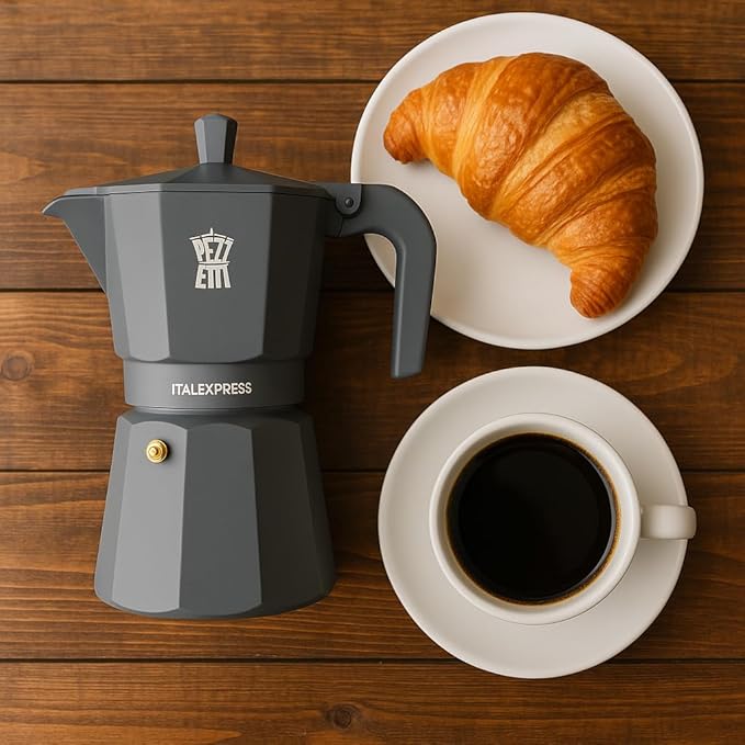 Pezzetti Italexpress Coffee Machine 6T Shooting Ash