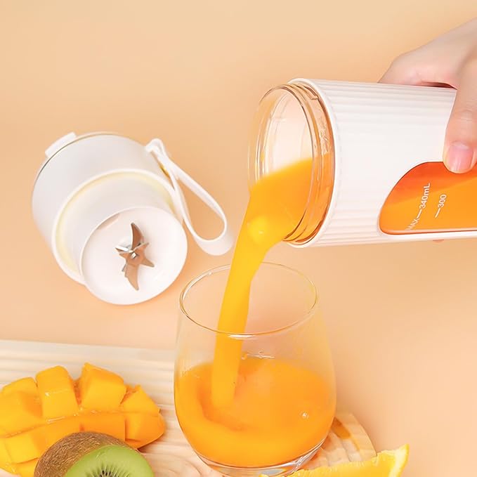 Portable Juicer Maker Blenders For Shakes 340ML Juicers Blenders Multifunctional Fruit Blenders With LED Display