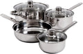 Gibson Home Landon 7 Piece Cookware SetStainless Steel
