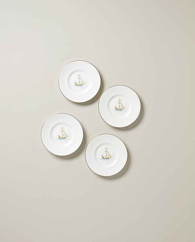 Lenox 897266 British Colonial Tradewind Dessert Plates Set of 4