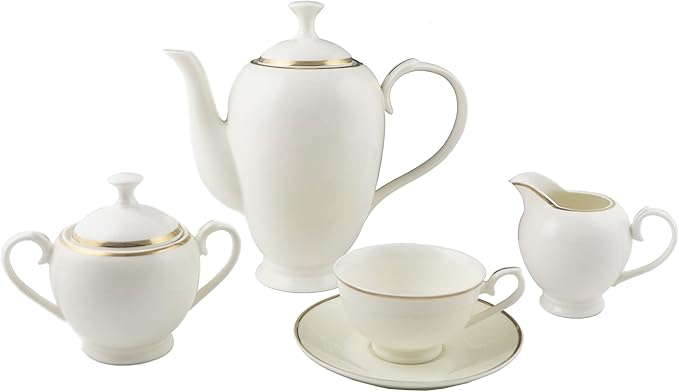 57Piece Dinnerware Set-Bone China Service For 8 People-Daisy