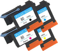 Compatible for HP 80 Printhead C4820A C4821A C4822A C4823A for HP80 Print Head for Designjet 1050 1055 1055cm 1050c Plus Printer(One Set)