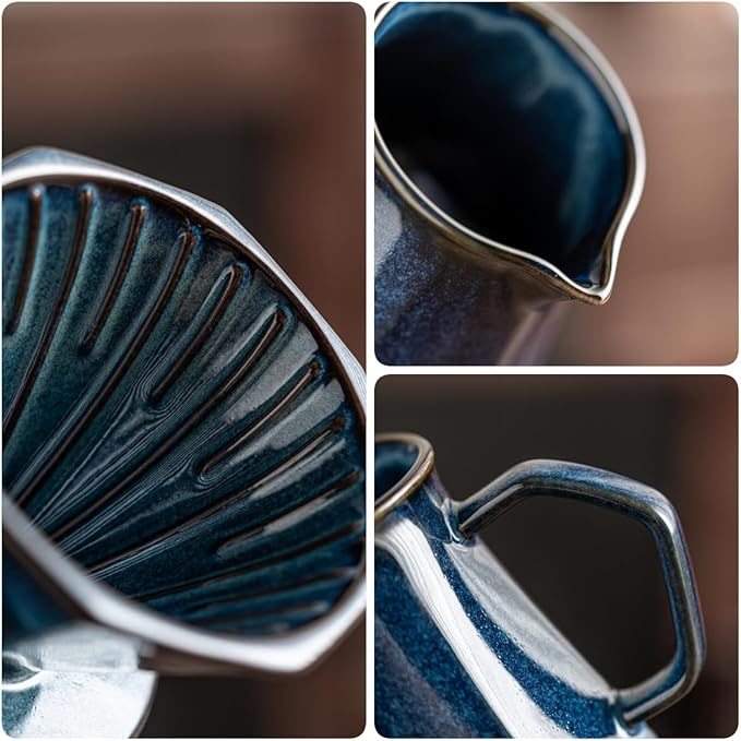 Pour Over Coffee MakerCeramic Coffee Maker With 40 pcs Paper Filter20oz/600ml Pour Over Coffee Dripper