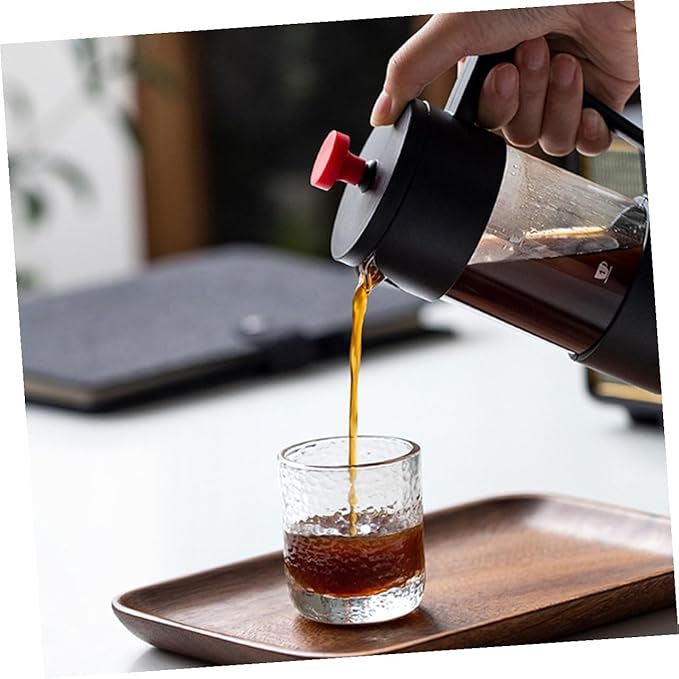 350ml Heat-resistant Coffee Press Stainless Steel Filter Manual Coffee Maker for Home and Travel Brewing