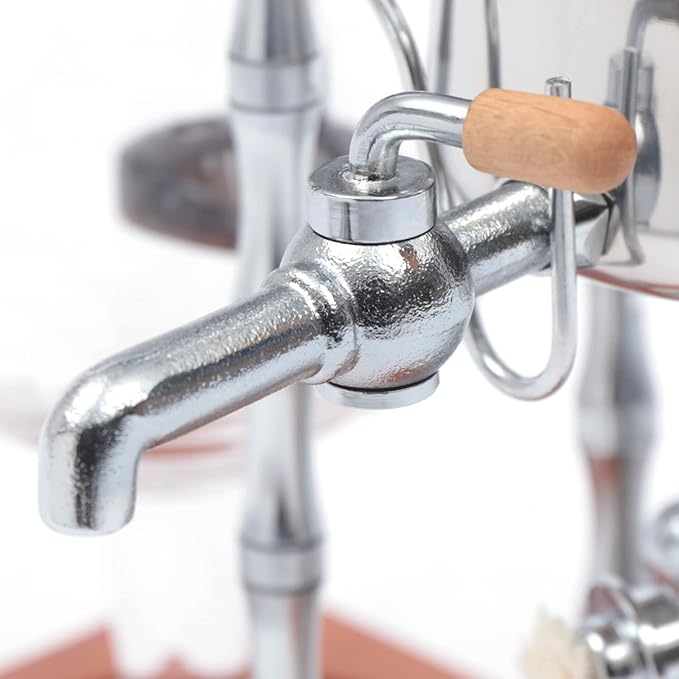 Family Balance Siphon Syphon Coffee Maker Siphon Brewer Elegant Retro-Style Design Sliver (Sliver)