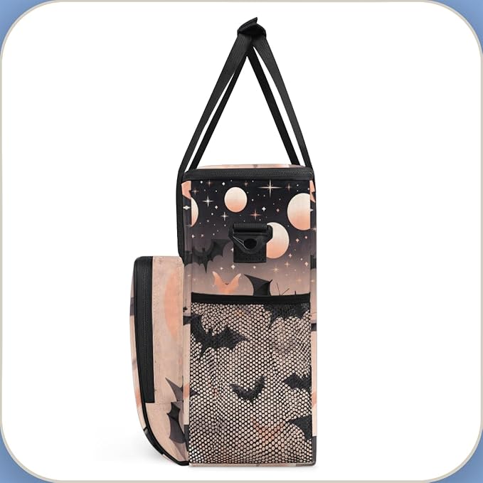 Magical Bat Coffee Maker Carrying Bag Magic Bat Portable Travel Storage Tote Bag Compatible with K-Mini or K-Mini Plus Single Serve Coffee Brewer Carrying Case with Multiple Pockets &amp Shoulder S