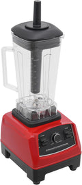 2200W Professional Smoothie Blender2L Large Capacity Commercial Blender With 10-Speed Settings 24000 Rpm High Power Blenders For Restaurant Kitchen (red)