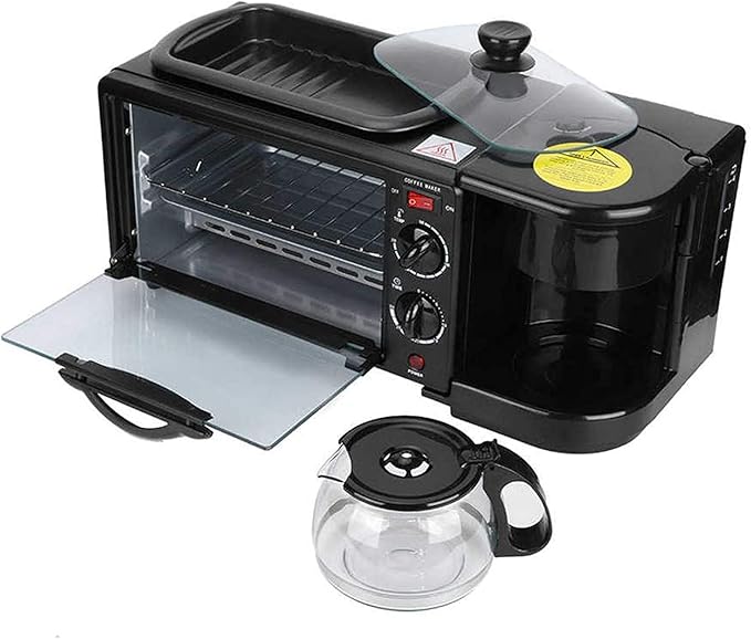 Oven Premium Convection Halogen Oven Cooker Toaster Oven Electric Frying Pan Coffee Maker Multifunction 3 In1 Easy to Clean Useful
