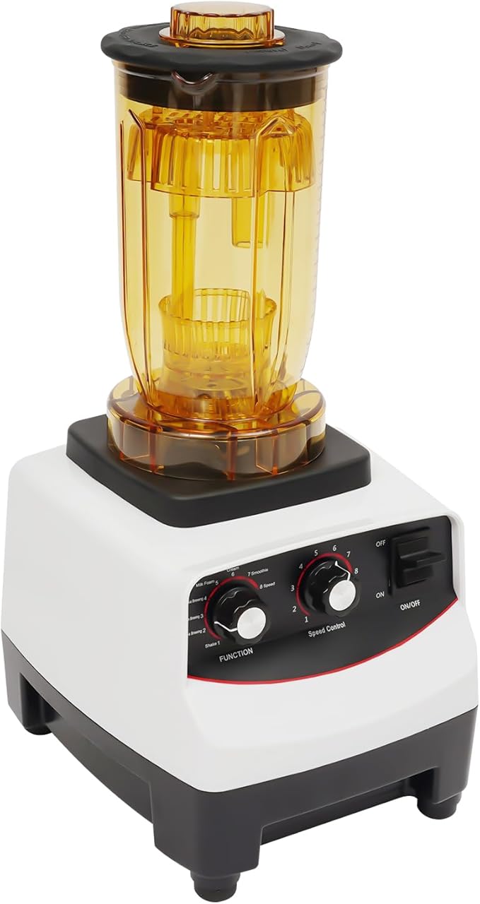 Countertop Blender 1200Ml Multifuction Blender With 10 Gears Adjustable Speed Anti-Slip Pads &amp Four Different Cup Smoothie Blenders Bubble Tea Machine For Smoothies Shakes Pureed Fruit Juices Etc