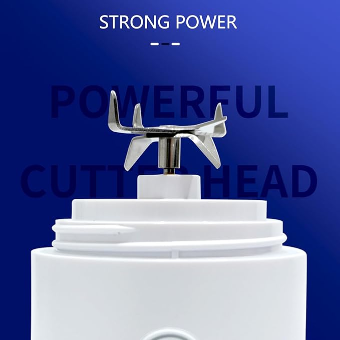 600ml Smoothie Blenders Portable USB Rechargeable Juicer With High Speed Motor Mixing Cup For Protein Shakes And Juices