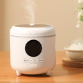 Mini Rice Cooker with Removable Non-Stick Inner Pot &amp Inner Lid Rice Cooker Small with Delay Timer &amp Keep Warm Setting for Cooking for Soups Stews Grains&ampOatmeal