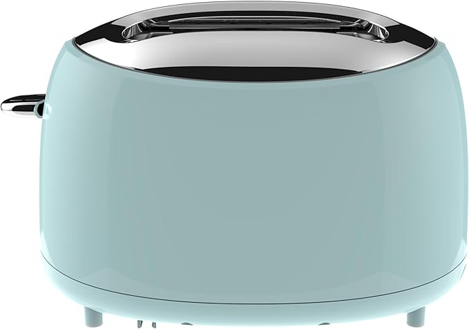 Brentwood Appliances Cool-Touch 2-Slice Retro Toaster with Extra-Wide Slots (Blue)