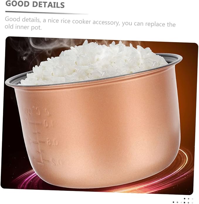 Household Non-stick Rice Cooker Inner Pot Electric Cooker Accessory for Efficient Cooking Versatile for Rice and Cake Making