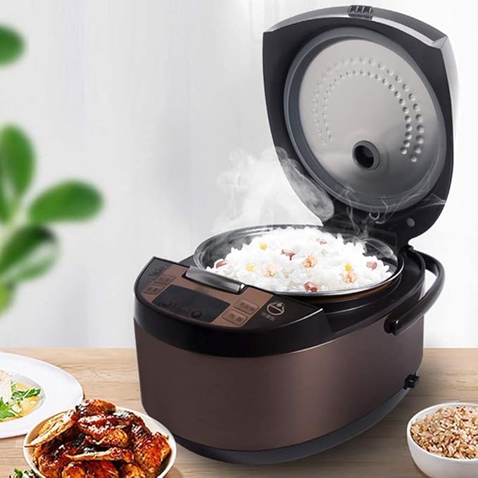 Rice Cooker Household/commercial 5L-860W 4 Function Menus 24-hour Appointment Smart Insulation With Steamer
