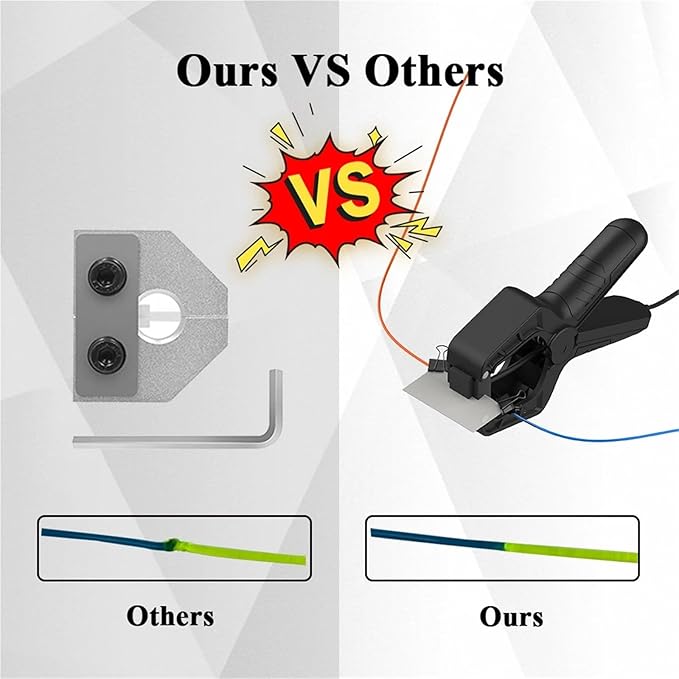 for WISEPRO 3D Printer Filament Connector Welder Splicer 1.75MM Filament Welding Joiner for PLA/ABS/PETG/PA/PC Material(US Plug)