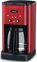 Cuisinart DCC-1200MR 12 Cup Brew Central Coffee Maker Metallic Red