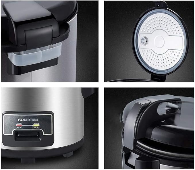 10-18L large capacity Rice Steamer Rice Cookers Non-Stick Inner Pot Automatic Cooking Easy Cleaning Keep Warm (13L)