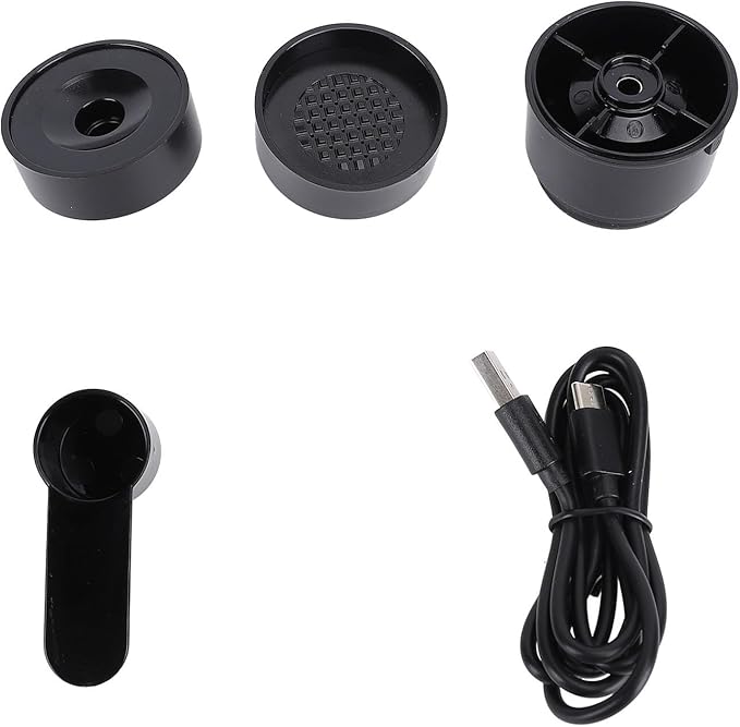 Portable Coffee Maker 80ml Capacity 304 Stainless Steel Electric Espresso Machine 7500mAh Rechargeable 20bar Extraction Self Heating Travel Coffee Maker for Office Camping RV