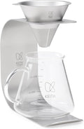 Keith Titanium Pour-Over Coffee Gear Series (Ti3612 Pour-Over Kit (Ti3661+Ti3625))