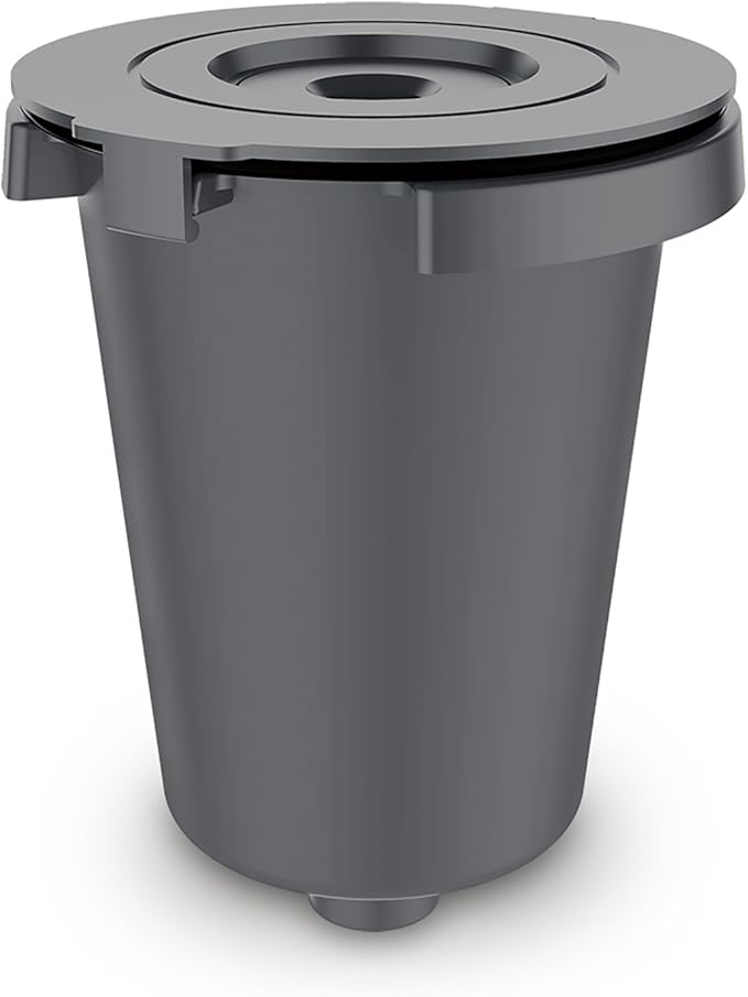 Cuisinart SS-5P1 Single Serve Brewer Coffemaker 40 oz Silver &amp HomeBarista Reusable Filter Cup Gray
