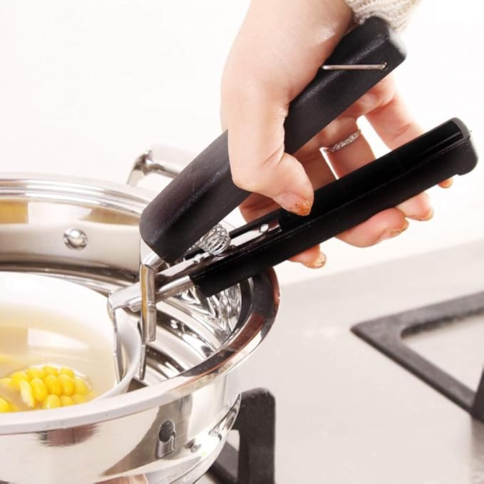 Home Camping Hinking Anti-hot Anti-Scald Pot Bowl Pan Bowl Gripper Cookware Cooking Picnic Arm Holder Carrier Handle Clip Clamp Cookware Set Cookware Picnic Boiler Cookware