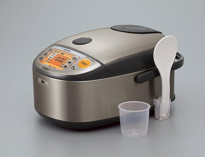 Zojirushi 586361-CV-DCC40XT America Corporation Ve Hybrid Water Boiler And Warmer 4-Liter Stainless Dark Brown &amp Zojirushi NP-HCC10XH Induction Heating System Rice Cooker and Warmer
