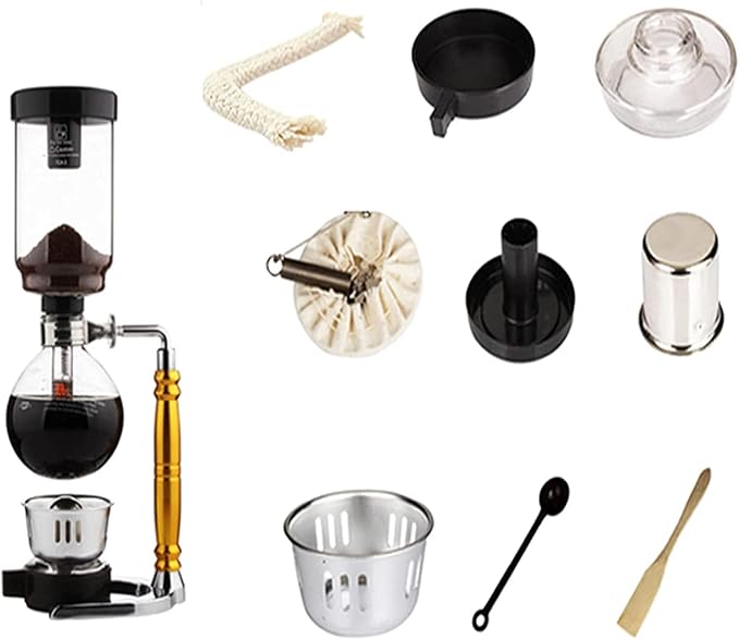 Syphon Coffee Maker Vacuum Coffee Machine With Grinder Coffee Syphon Filter Coffee Machines 20240312