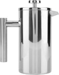 ciciglow French Press Coffee Maker 304 Insulated Stainless Steel With Filter34Oz(1L) Coffee French Press with Double Wall for Home Office Dishwasher