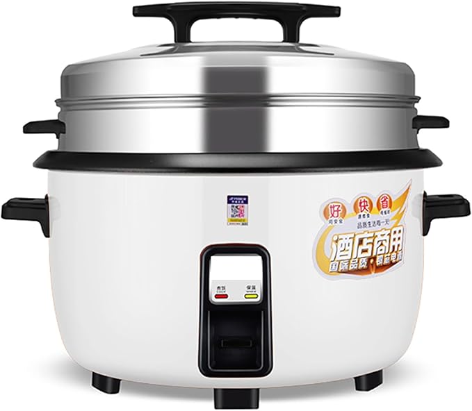Commercial Rice Cooker with Steamer (8L-45L) Canteen Hotel Old-fashioned Large Capacity Rice Cooker 8-60 PeopleUS/EU Used(13L)