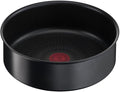 Tefal Ingenio Unlimited 24cm Saucepan Stackable Removable Handle Space Saving Non-Stick Induction Black L7633502