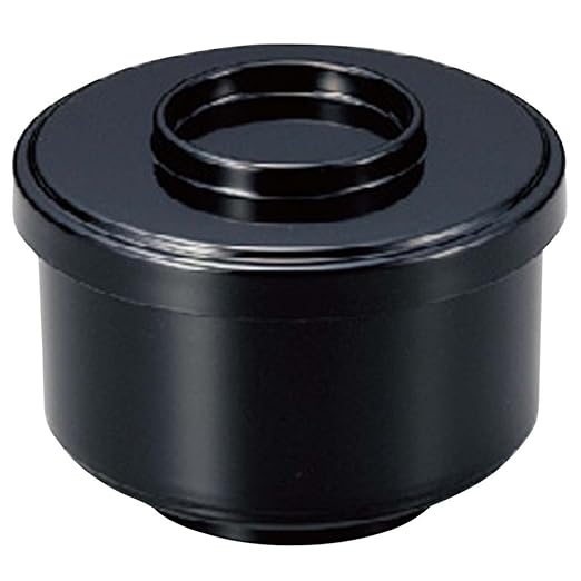 Yamasita Craft 11596270 Small Rice Cooker Vermilion Black Uchi 4.2 x 4.2 x 3.1 inches (10.7 x 10.7 x 7.9 cm)
