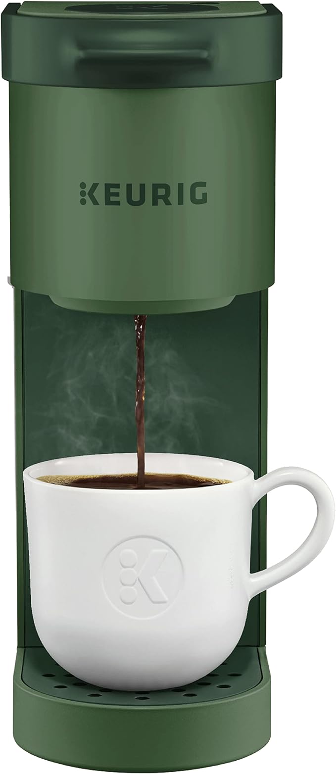 Keurig K-Mini Single Serve K-Cup Pod Coffee Maker Featuring An Ultra-sleek Design Evergreen