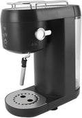 Italian Coffee Machine Semi-Automatic 1000ml Household Small Fully Semi-Automatic Household Small Coffee Machine American One Milk Foam Machine(Us Version 110v)