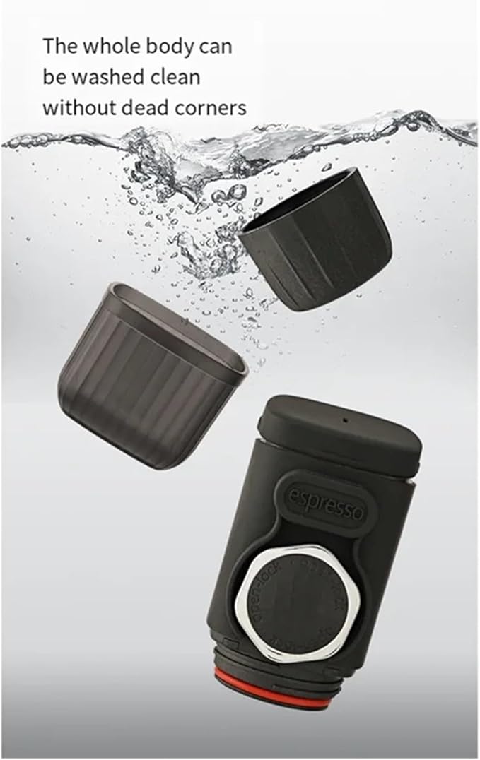 Portable Coffee Machine Portable Espresso Machine For Ground Coffee And Capsules Small Travel Coffee Machine Perfect For Camping Hiking And Offifor Outdoor Travel Picnic